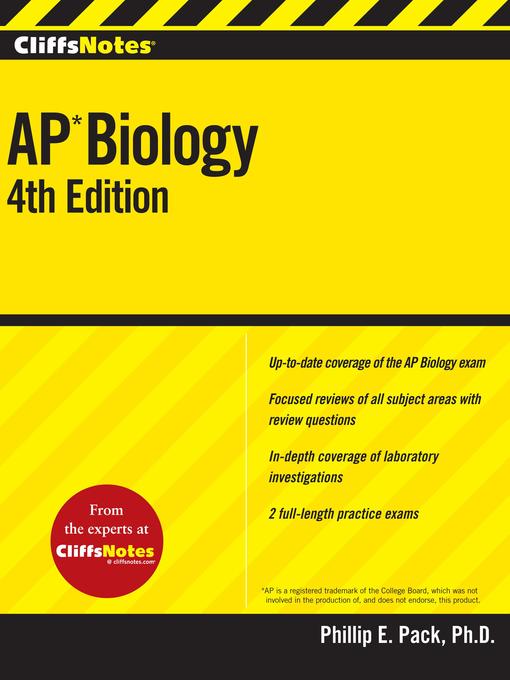 Title details for CliffsNotes AP Biology by Phillip E. Pack - Available